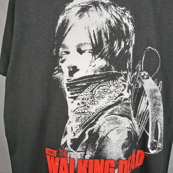 TWD The Walking Dead Daryl Dixon T-Shirt L - Picture 2 of 7